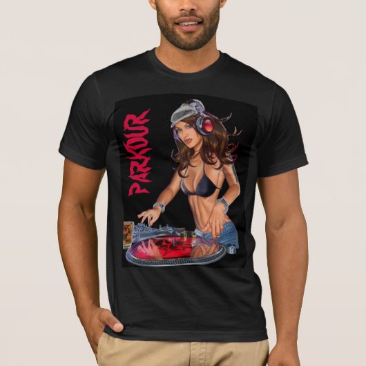 DJ、PARKOUR Tシャツ (正面)