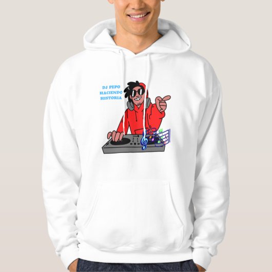 dj pepo haciendo historia 2022 Camiseta パーカ (正面)