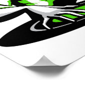 DJ Posterのパーティー開始 ポスター (角)