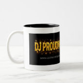 DJ Proudmomma Mug ツートーンマグカップ (左)