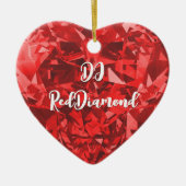 DJ RedDiamond オーナメント (正面)