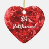 DJ RedDiamond オーナメント (裏面)