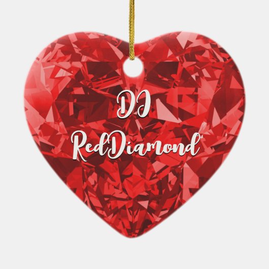 DJ RedDiamond オーナメント (裏面)