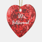 DJ RedDiamond オーナメント (左)