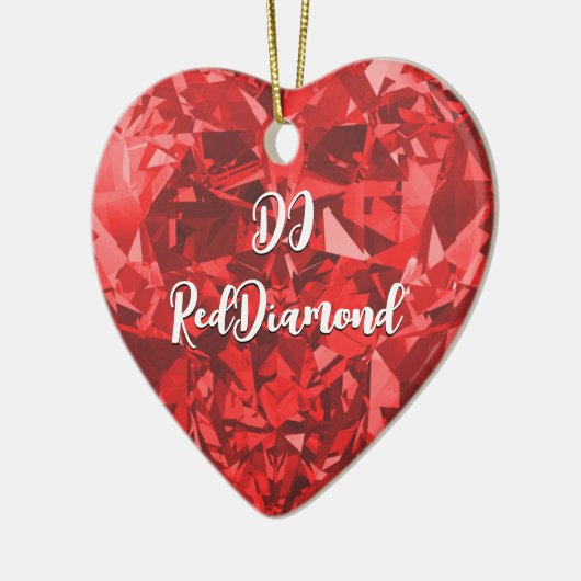 DJ RedDiamond オーナメント (左)