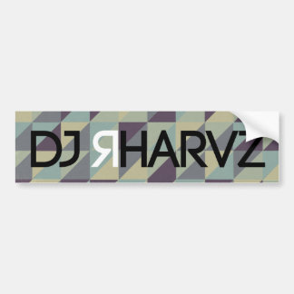 DJ RHARVZ バンパーステッカー