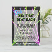 DJ Run that Beat独身最後の夜 招待状 (スタンド正面)