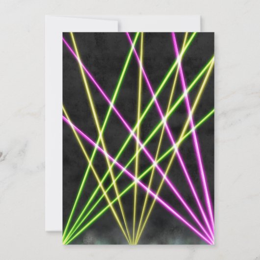 DJ Run that Beat独身最後の夜 招待状 (裏面)