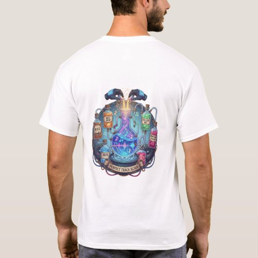 DJ’s Potion Tee – Mix the Perfect Beat Tシャツ (裏面)