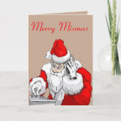 DJ Santa Claus Mixing The Christmas Party Track  カード (正面)