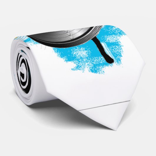 DJ Scratch'nのタイ ネクタイ (ロール)