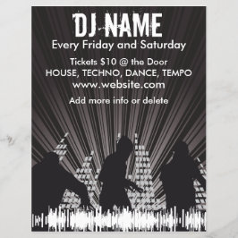 DJ Shadows 2 Music Flyer チラシ