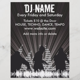 DJ Shadows 2 Music Flyer チラシ