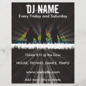 DJ Shadows Music Flyer チラシ (正面)