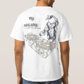 DJ SHANE Tシャツ (裏面)