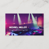 DJ - Singer 名刺 (正面)