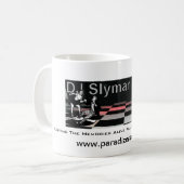 DJ Slyman KoolKlassicのマグ コーヒーマグカップ (正面左)