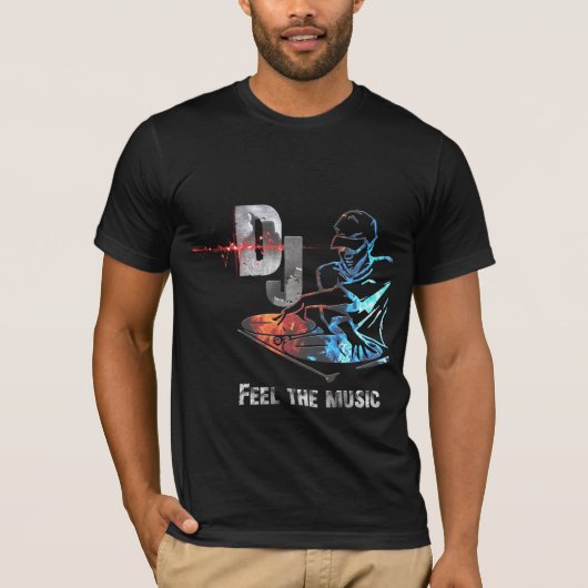 DJ。 Tシャツ (正面)
