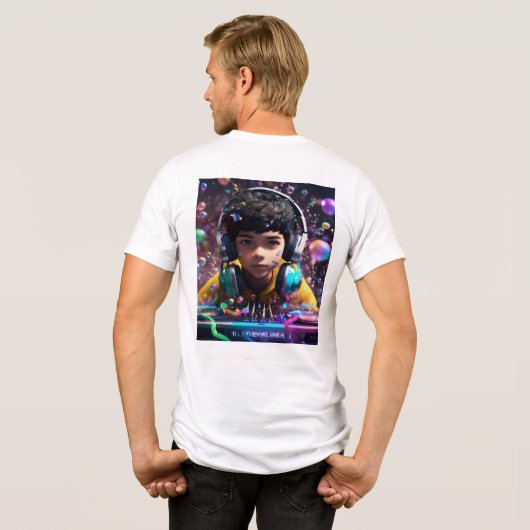 DJ tシャツ (裏面全面)