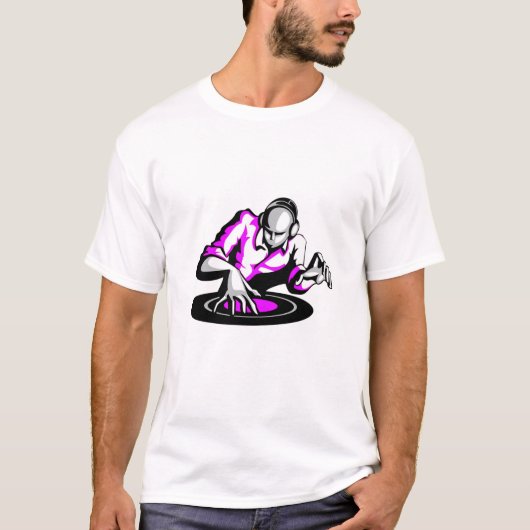 DJ T-Shirtのパーティー開始 Tシャツ (正面)
