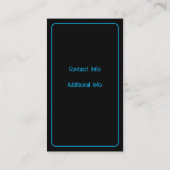 DJ Tech 2名刺 名刺 (裏面)