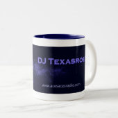 DJ Texasrose mug ツートーンマグカップ (正面右)