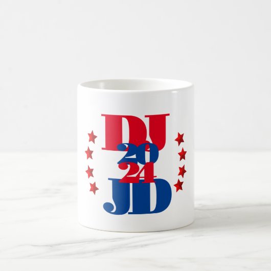 DJ Trump & JD Vance 2024選挙マグカップ コーヒーマグカップ (中央)