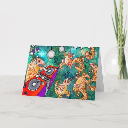 DJ Turntablistのセンザンコウ カード (正面)