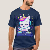 DJ Unicorn Tシャツ (正面)