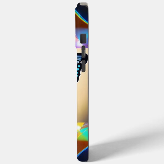 DJ Vibes & Butterfly Dreams - iPhone 15 Pro Max Ca Case-Mate iPhoneケース (裏面 / 左)