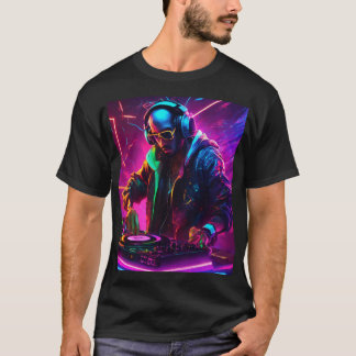 「DJ Vibes Graphic T-Shirt」 Tシャツ
