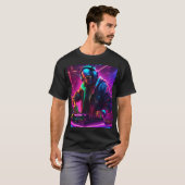 「DJ Vibes Graphic T-Shirt」 Tシャツ (正面フル)