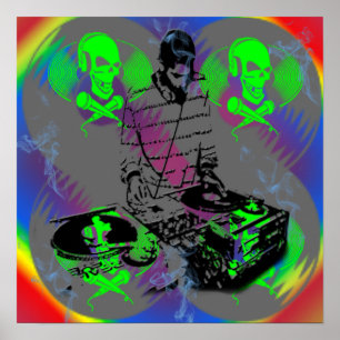 DJ Vinalスピナーポスター ポスター