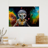 DJ Zedd theエイリアンRave Master ポスター (キッチン)