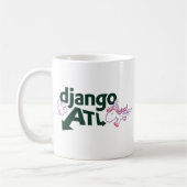 DjangoATLのコーヒー・マグ コーヒーマグカップ (左)