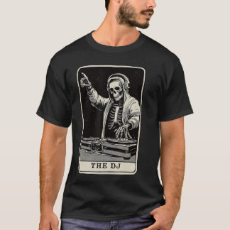 DJarotカード スケルトン ミュージックデッキ パーティー メジャーアルカナ Tシャツ