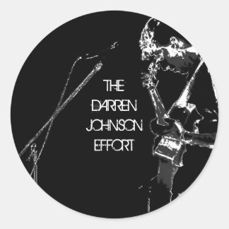 DJEライブステッカー（6パック） ラウンドシール