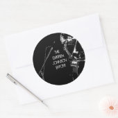 DJEライブステッカー(6パック) ラウンドシール (封筒)