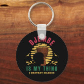 Djembeカラフルは私の事はアフリカドラム キーホルダー (正面)