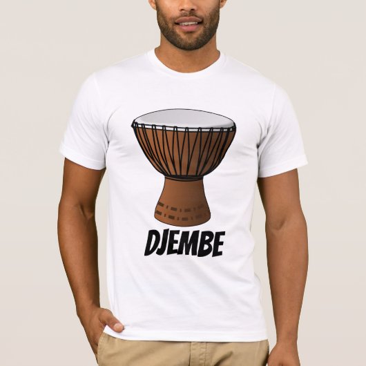 DJEMBEドラムTシャツ Tシャツ (正面)