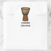 DJEMBE DJUNKIEスタンプ ラウンドシール (バッグ)