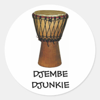 DJEMBE DJUNKIEスタンプ ラウンドシール