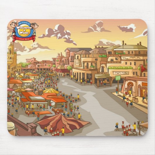 Djemma El Fna マウスパッド (正面)