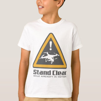 DJIの幻影の危険 Tシャツ