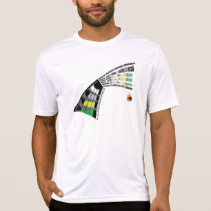 #Djinnspiredスポーツシャツ(緑は衰退します) Tシャツ