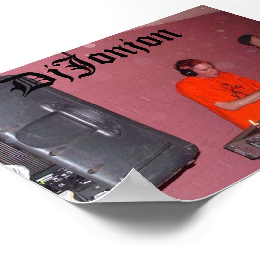 DjJonjon ポスター (角)