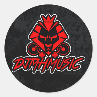 DJMH音楽 ラウンドシール