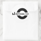 DJMixes.net – ステッカー – Pro (バッグ)
