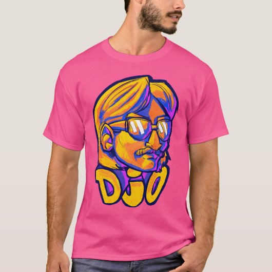 Djo – ジョーケリーバンドデザイン tシャツ (正面)