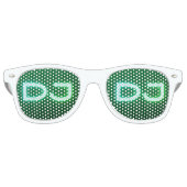 djsおもしろいパーティーサングラスのシェード レトロサングラス (正面)